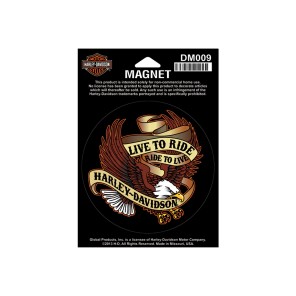 Magnet, Live to ride Eagle