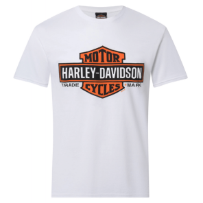 T-SHIRT-Elongated B&S on White