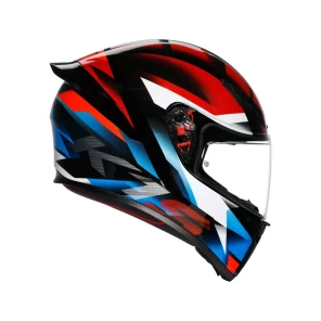K1 S AGV E2206-FASTLAP BLACK/RED/BLUE
