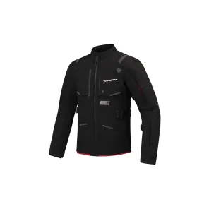 Ixon M-Skeid Adv.jakke Sort/rød 2XL-XDRY 3L laminert Adventure Touring