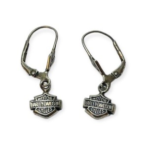 Harley-Davidson Silver 925 hook earrings