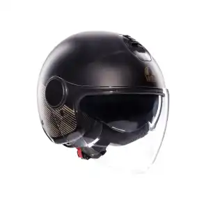 ETERES AGV E2206-PONZA MATT BLACK/GOLD