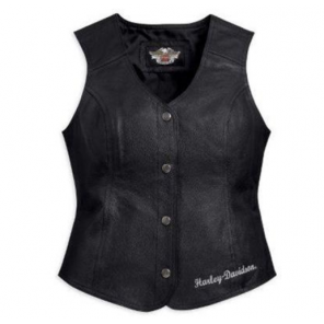 VEST-BASIC,LTHR,BLK