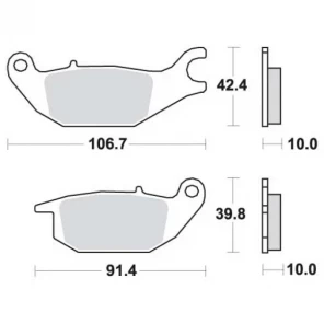 SBS784 BREMSEKLOSSER